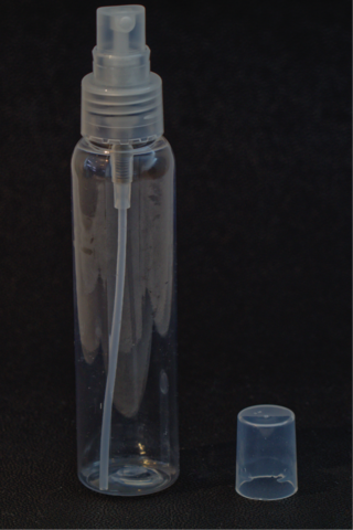 Matériel de fabrication : Flacon vaporisateur plastique - By Bibi