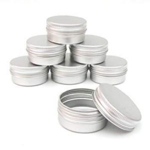 Matériel de fabrication : Pot aluminium baumes 10ml